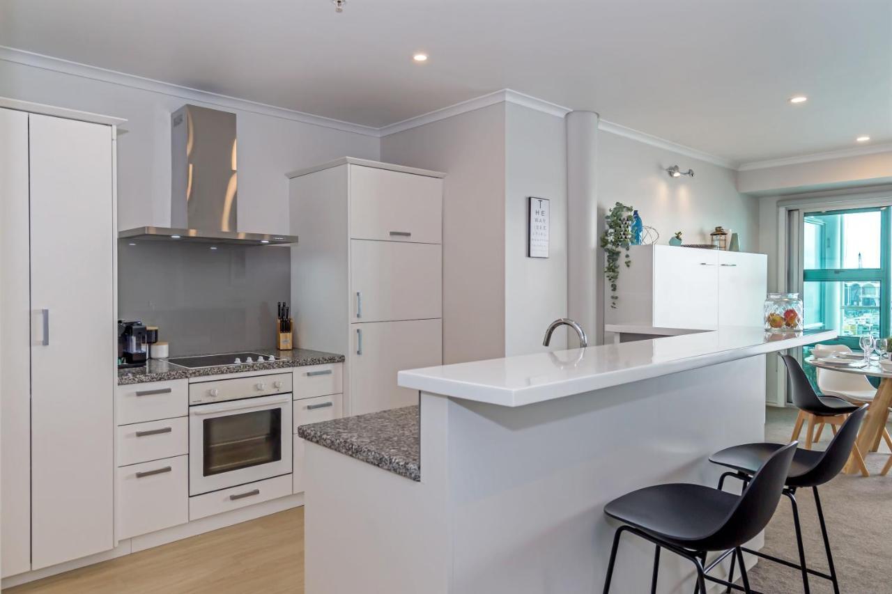 Qv Elegant Modern Apt With Water View - 982 Auckland Exteriér fotografie